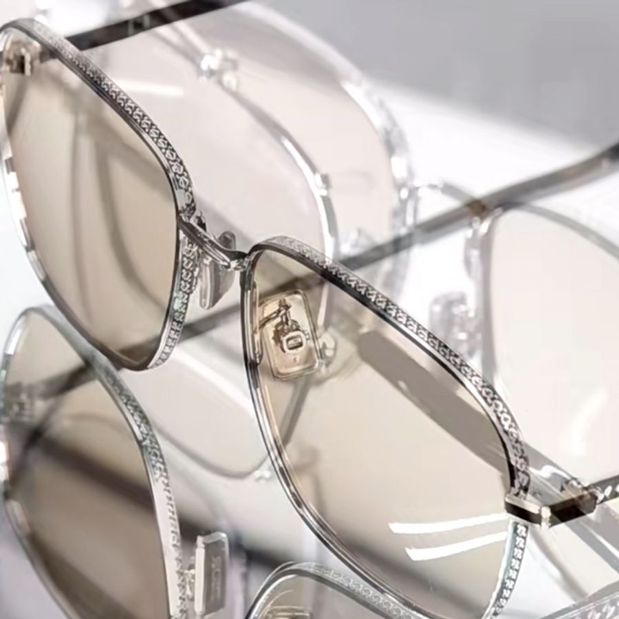 Dior 太陽眼鏡 Diamond S4U 米色鏡面 正方形太陽眼鏡-3