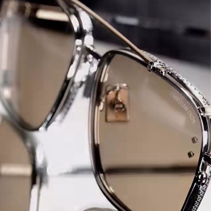 Dior 太陽眼鏡 Diamond S4U 米色鏡面 正方形太陽眼鏡-18