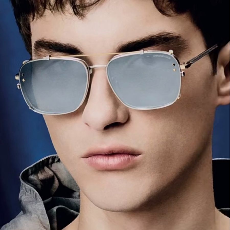 Dior 太陽眼鏡 Diamond S4U 米色鏡面 正方形太陽眼鏡-19