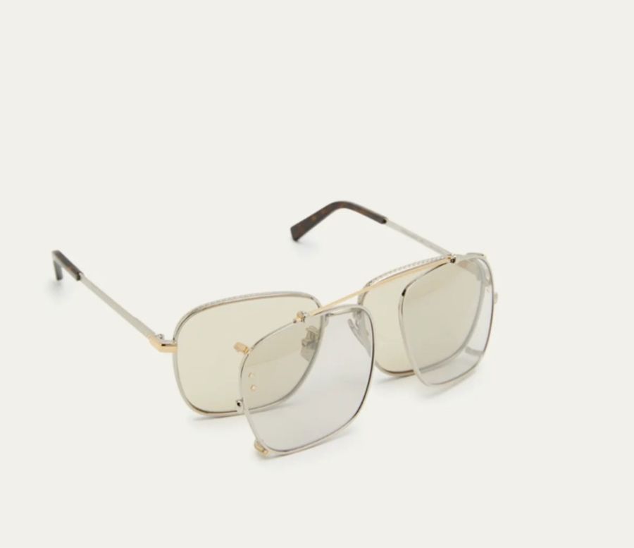 Dior 太陽眼鏡 Diamond S4U 米色鏡面 正方形太陽眼鏡-21