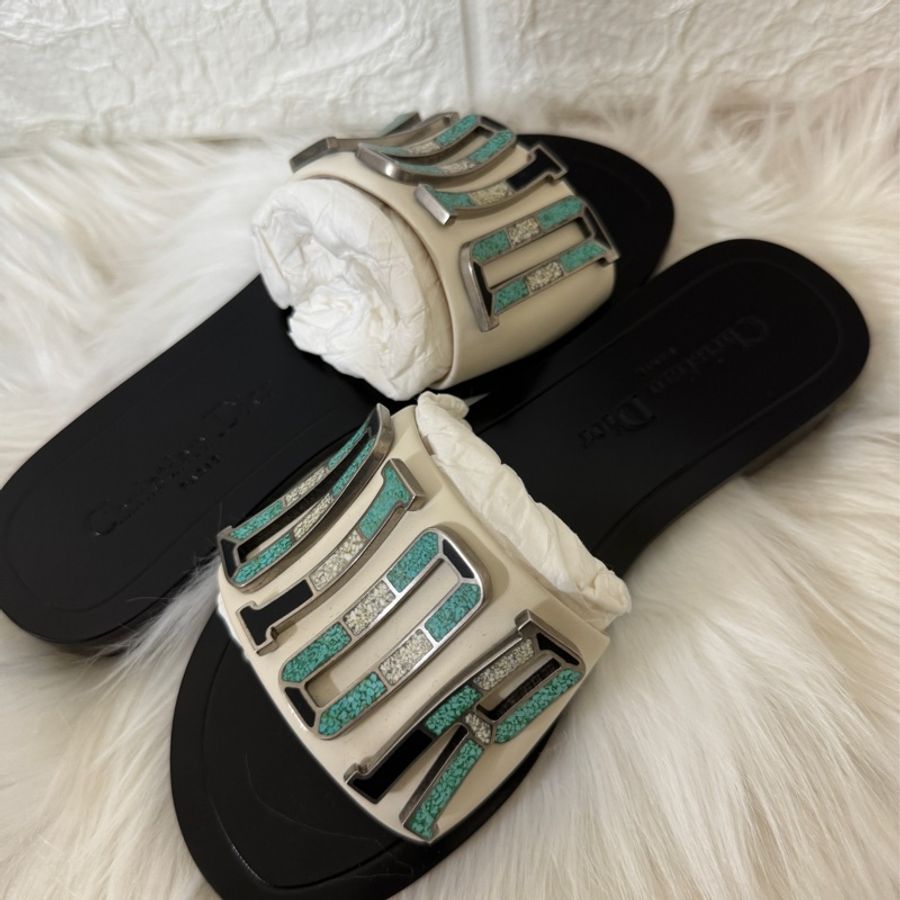 Dior拖鞋35號未使用品-10