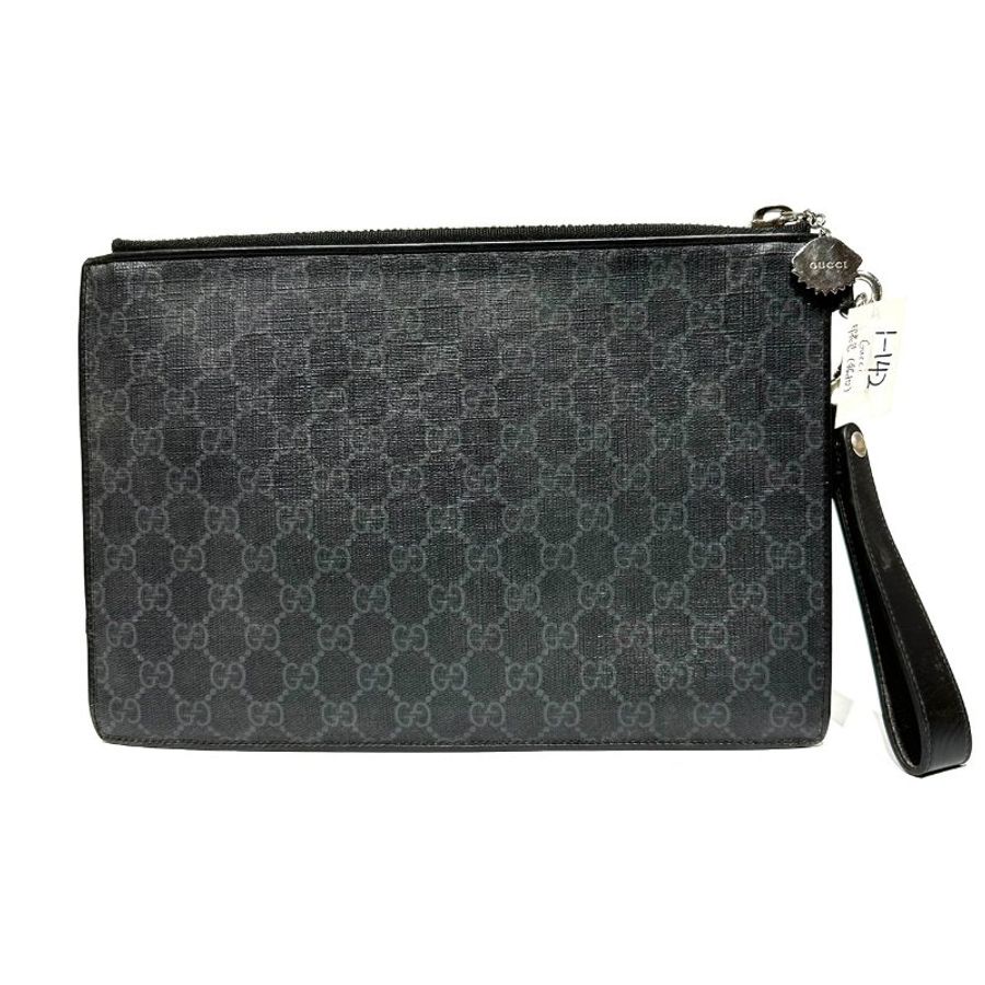 【美收精品】Gucci Night Courrier系列高级人造老虎帆布手拿包 1-142-1