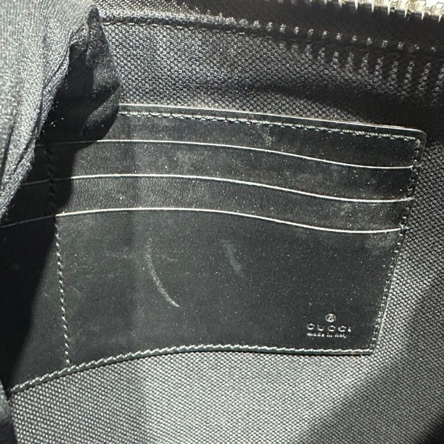 【美收精品】Gucci Night Courrier系列高级人造老虎帆布手拿包 1-142-21
