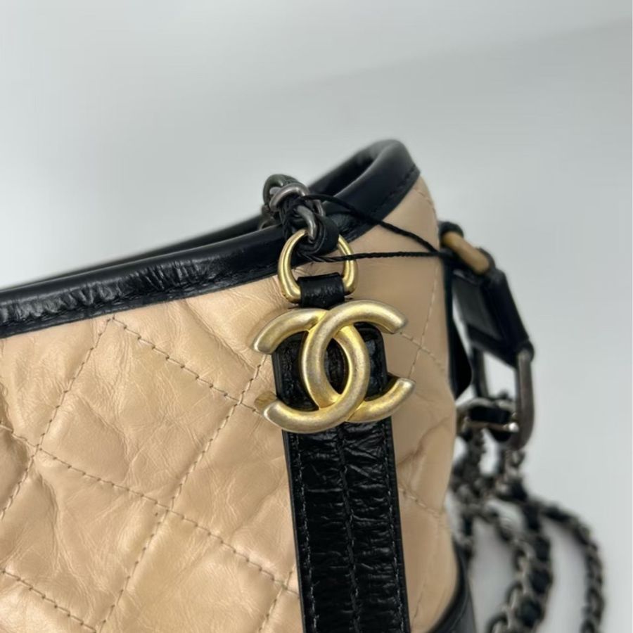 Chanel 香奈兒米色流浪包 Gabrielle Bag-2