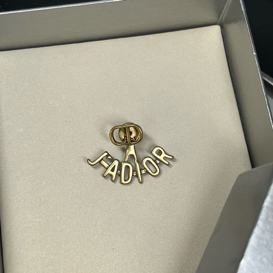 Dior 特殊款 “JADIOR”字樣 耳環-1