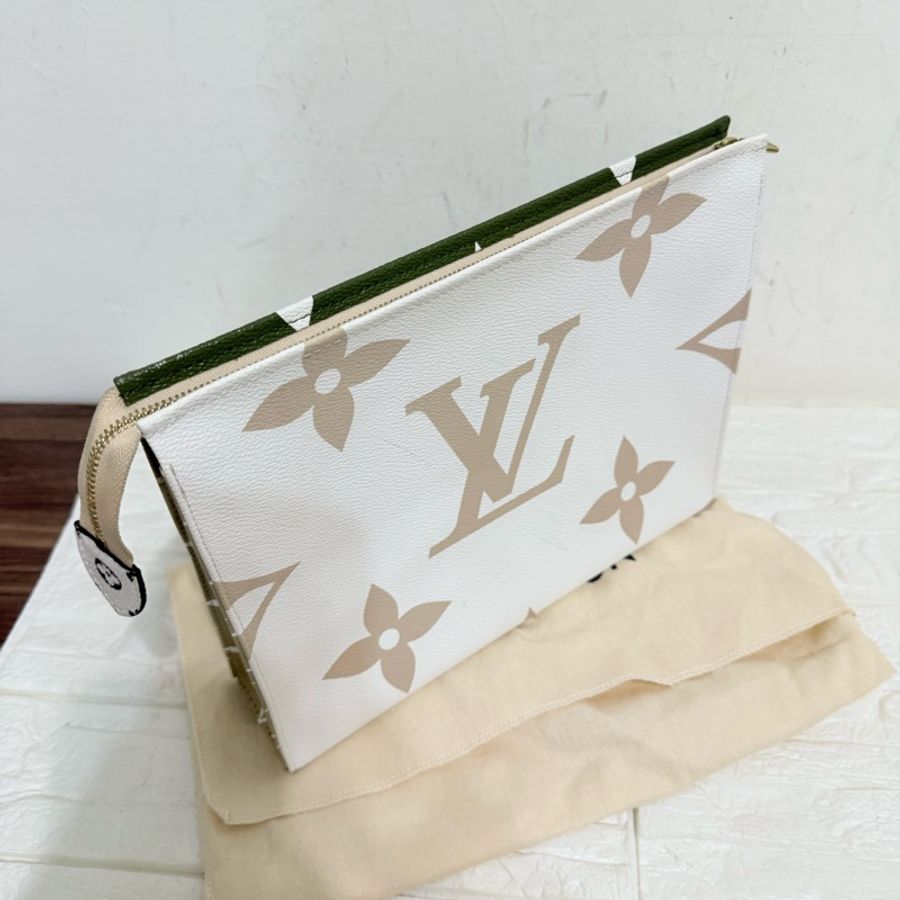 🖤🖤近新二手閒置品手Lv 經典老花大logo手拿包(雙色)🏴🏴-8