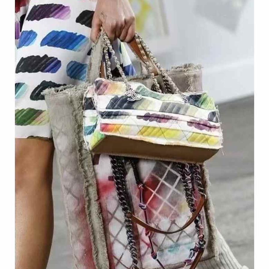 Chanel 真絲半身裙 36號 非常新-0