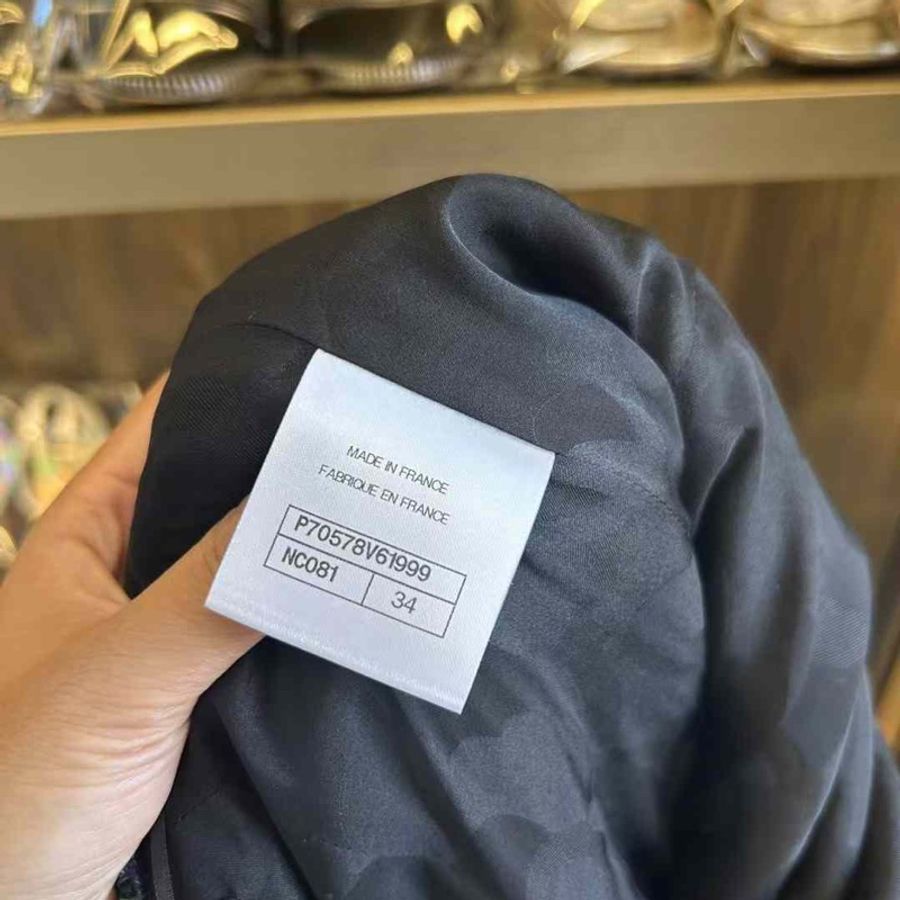 Chanel 21S連身裙 34號 非常新 原價30幾萬 誠可議-4