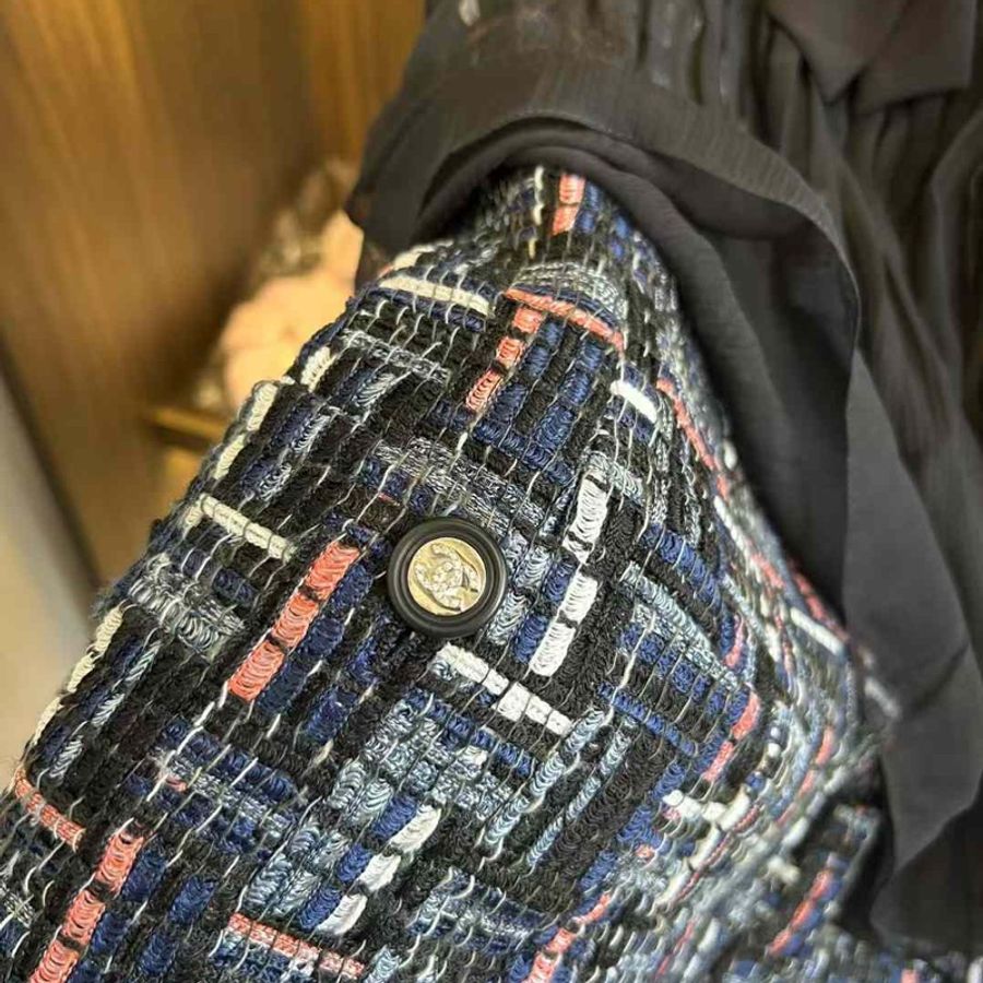 Chanel 21S連身裙 34號 非常新 原價30幾萬 誠可議-6