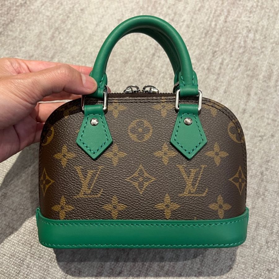 LV 曼谷限定 Nano Alma 清新綠色-6