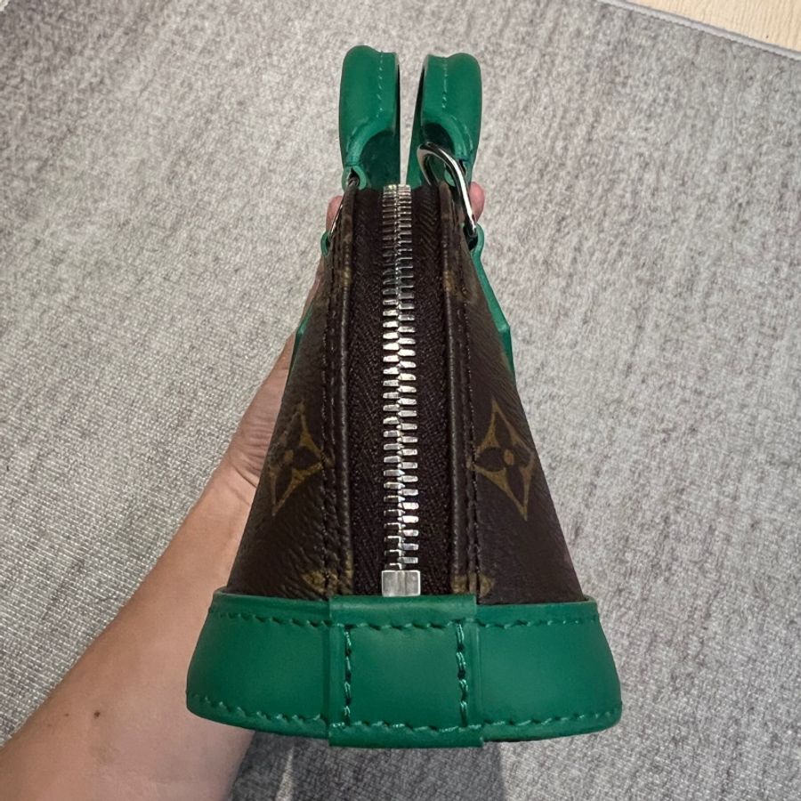 LV 曼谷限定 Nano Alma 清新綠色-10