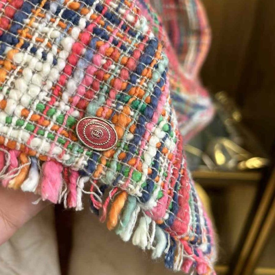 CHANEL 連身裙 36號 非常新  這件有亮片很重工 原價很貴-3
