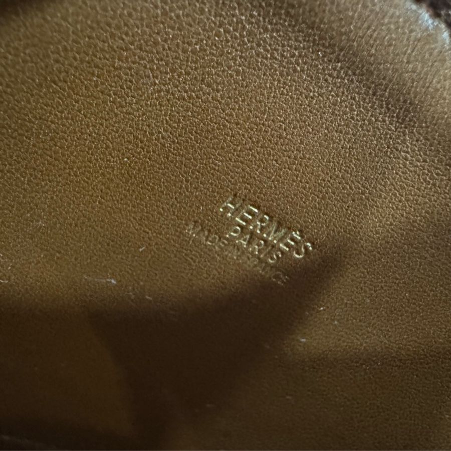 HERMES 愛馬仕 棕色 金棕 31 Bolide 保齡球包 手提包 斜背包 肩背包 側背包-42