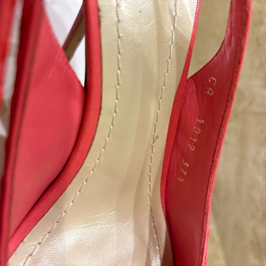 Dior粉色高跟鞋-4