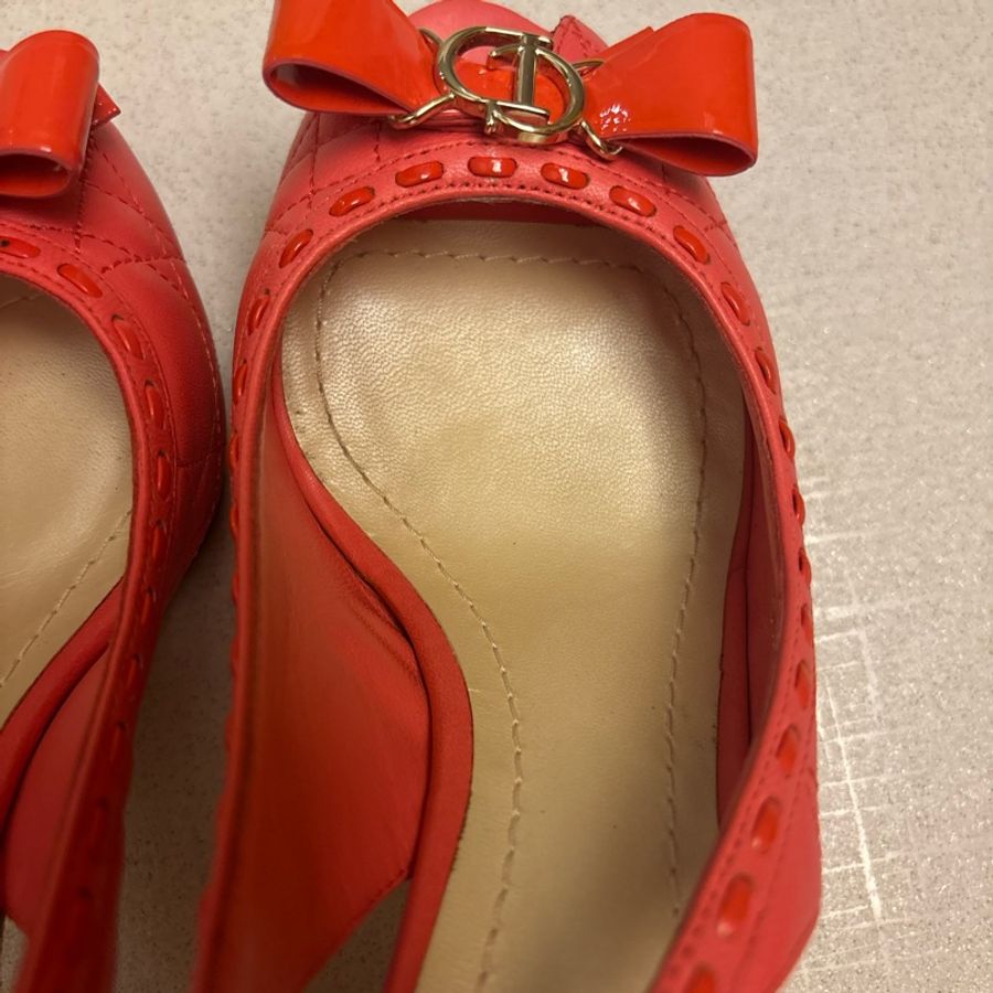 Dior粉色高跟鞋-15