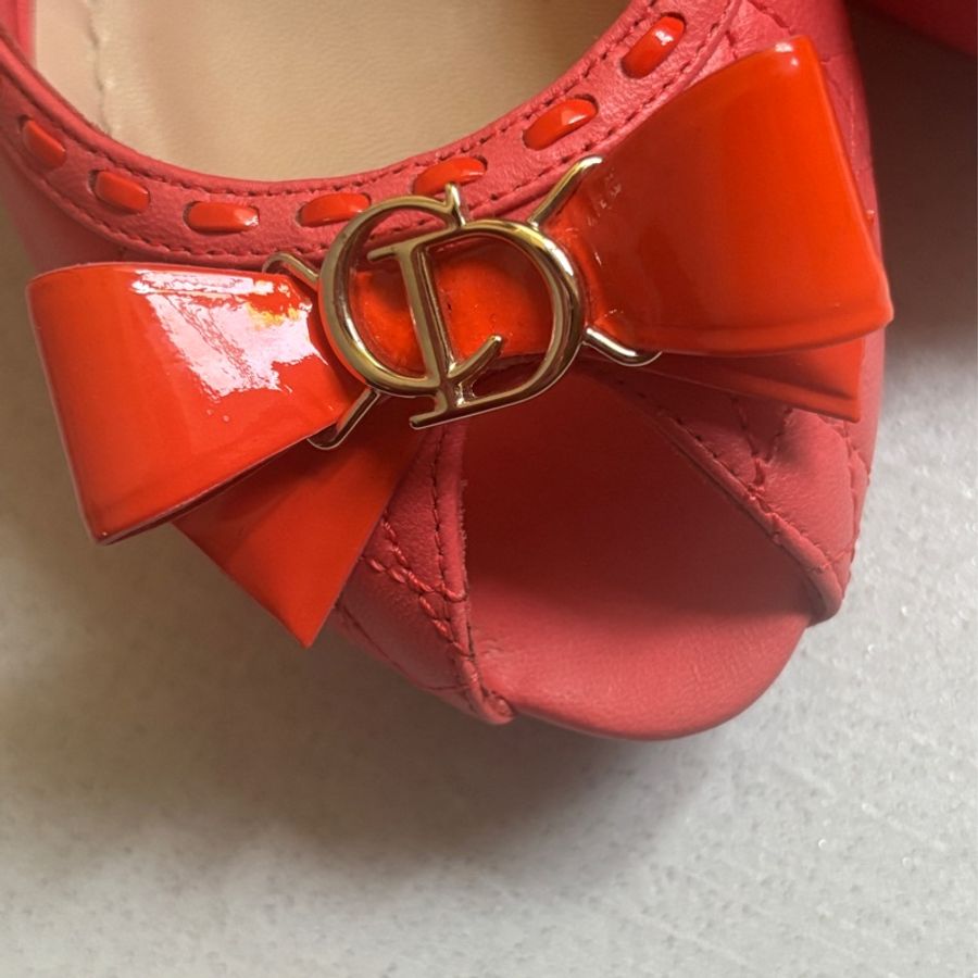 Dior粉色高跟鞋-18