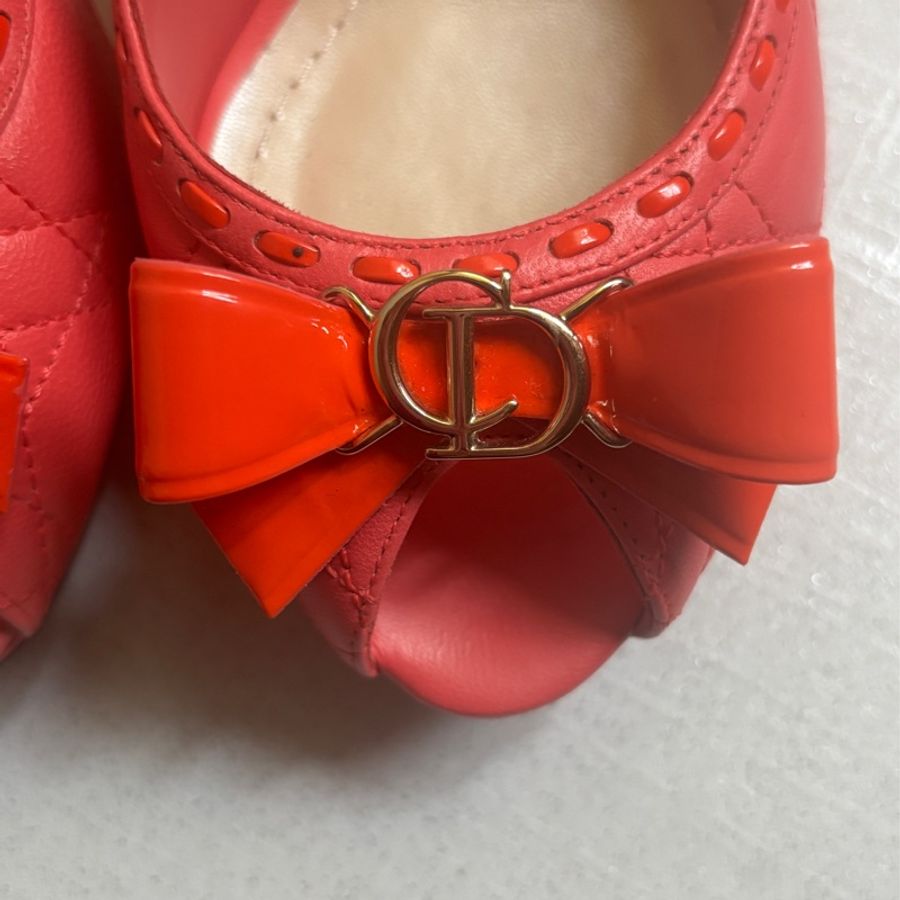 Dior粉色高跟鞋-19