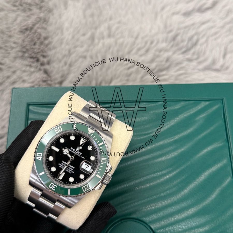 🤍Rolex 勞力士綠水鬼 126610LV(綠框黑面) 無花果精品-3
