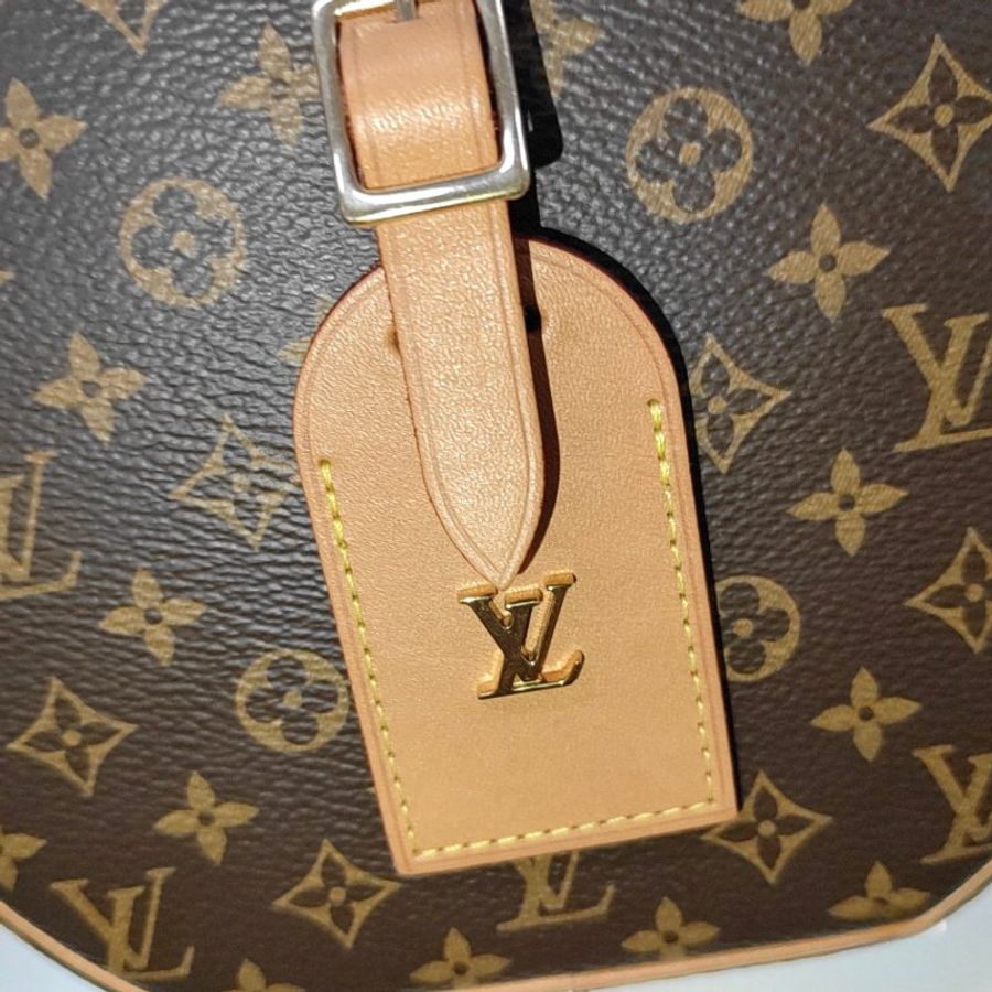 Louis Vuitton 經典老花圓餅包,BOITE CHAPEAU,LV路易威登,側背包,肩背包,二手真品,正品,免運-6
