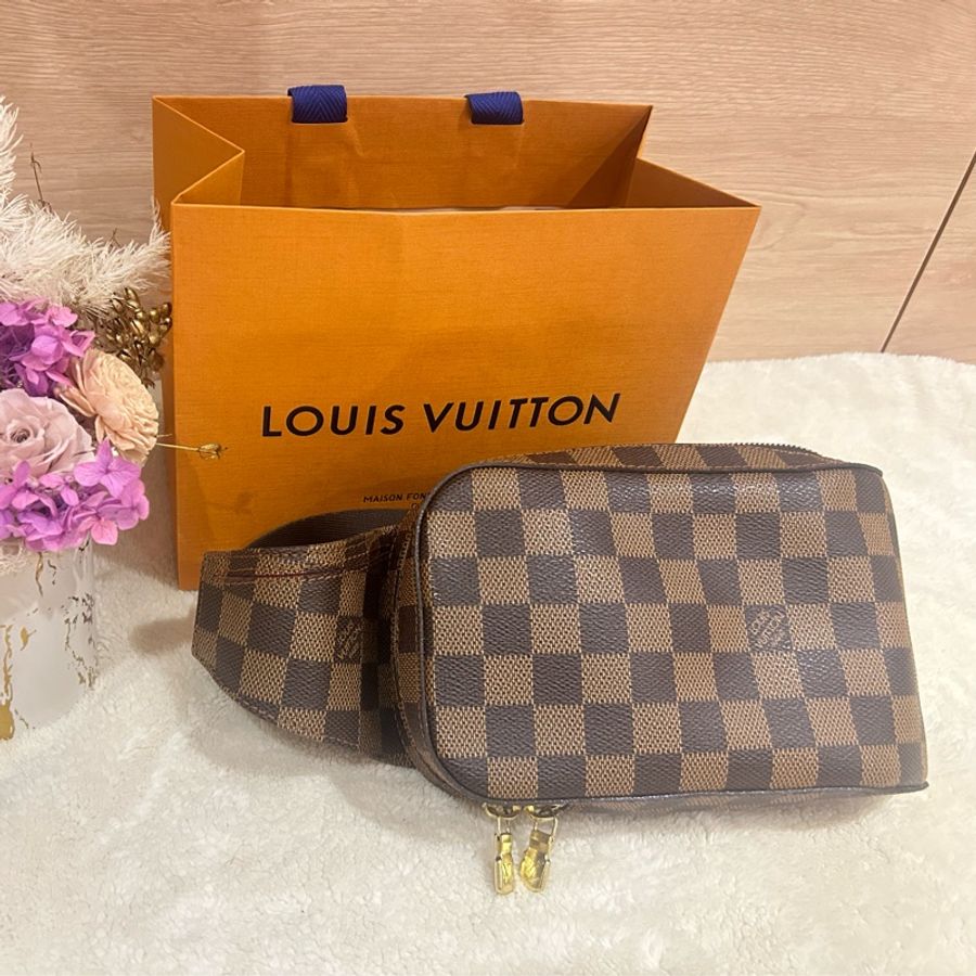 LV N51994 經典棕色棋盤格Damier 胸包/腰包-1