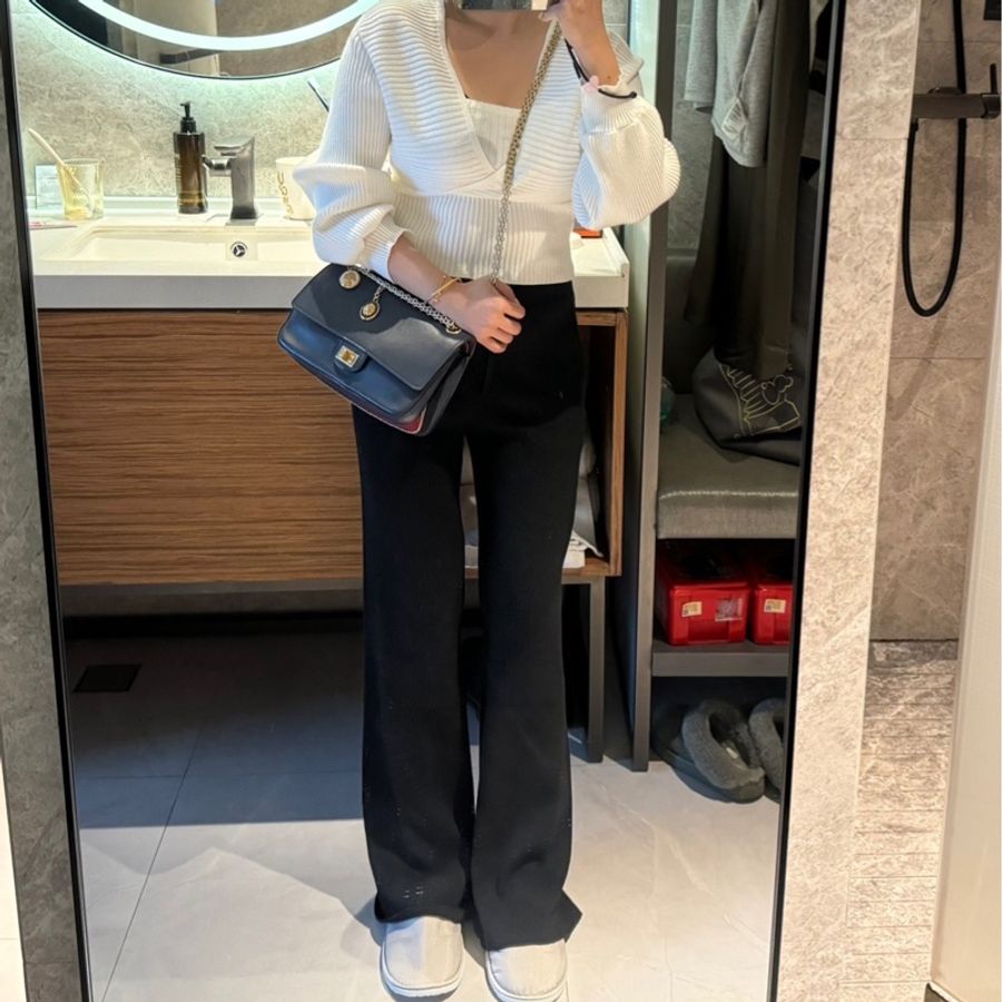 Chanel 香奈兒 漢堡 限量款 2.55 徽章 藏藍 斜背包 肩背包 側背包 手提包 鏈條包 帶鏈包-6