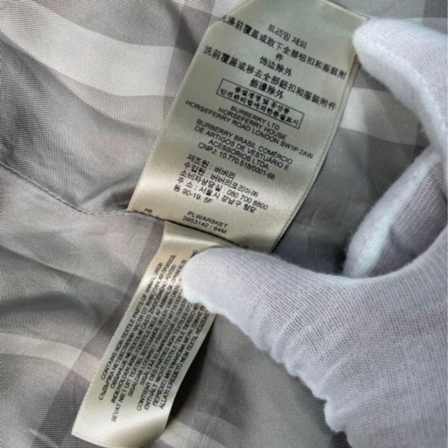 Burberry中長款風衣外套-13