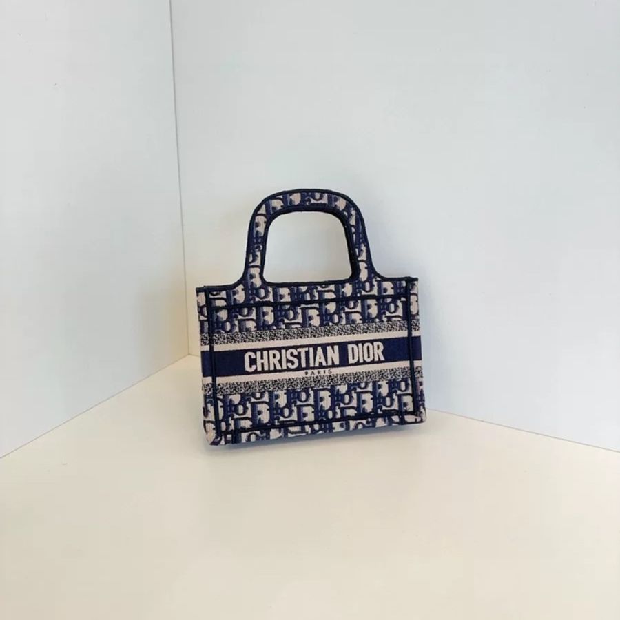 Dior Tote老花刺繡手提包👜98新出清價🔥閒置未使用-2