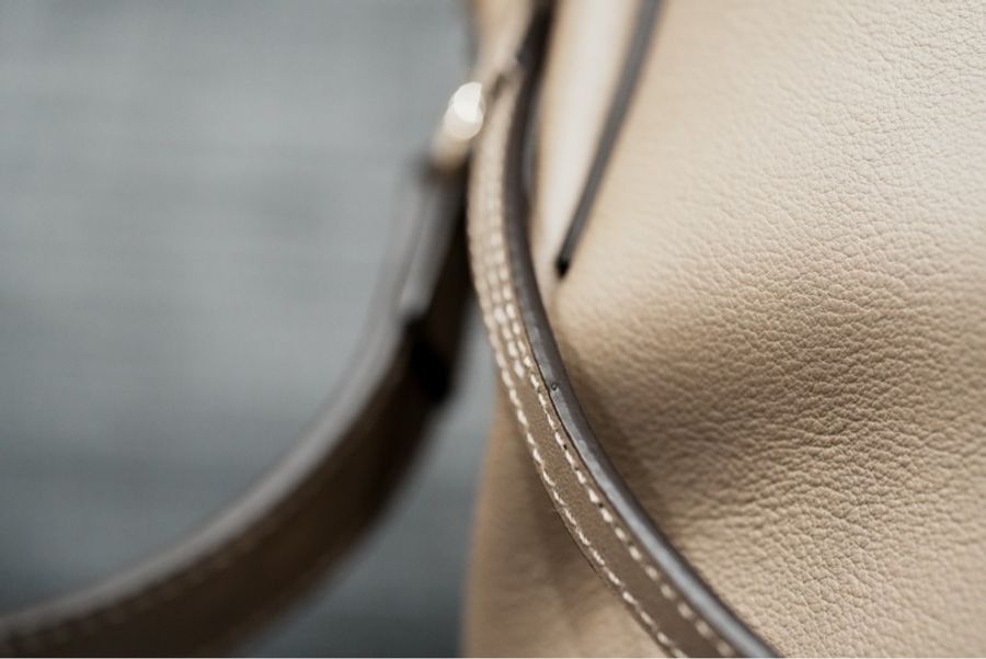 Chloé Faye Small Textured-Leather and Suede Backpack-13