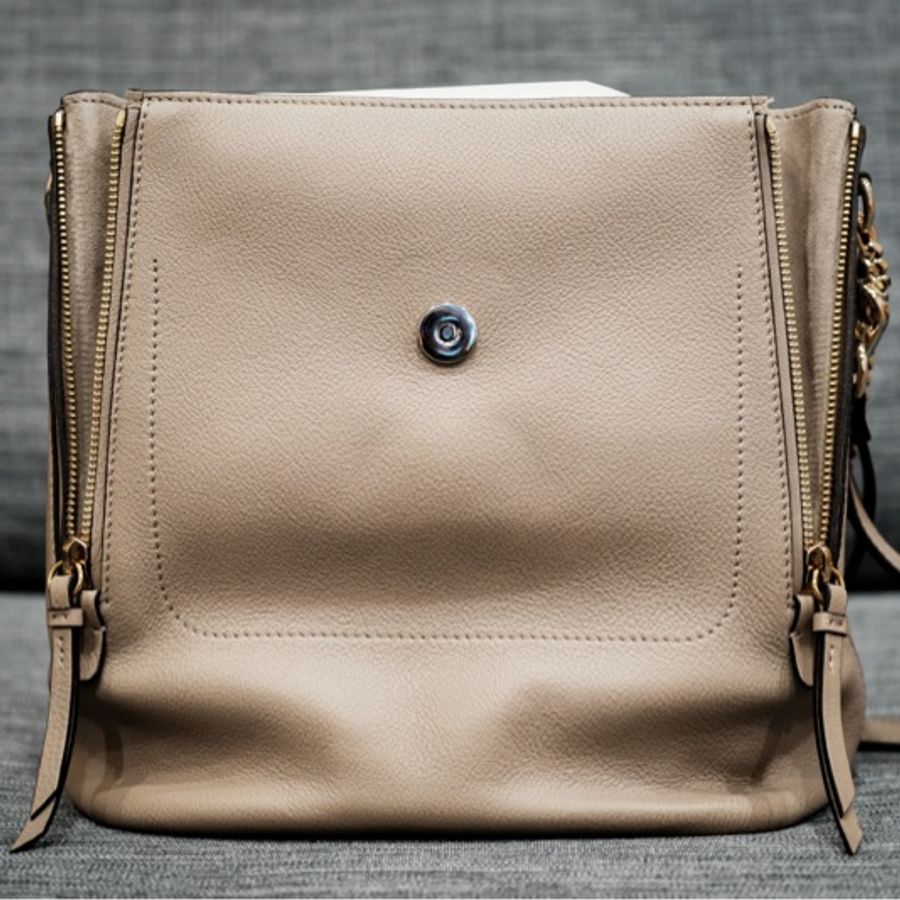 Chloé Faye Small Textured-Leather and Suede Backpack-16