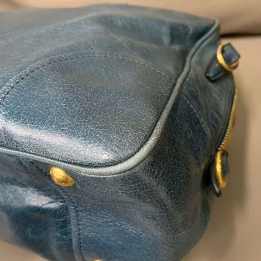 Prada油蠟牛皮手提斜挎包👜配原廠長背帶💝-28