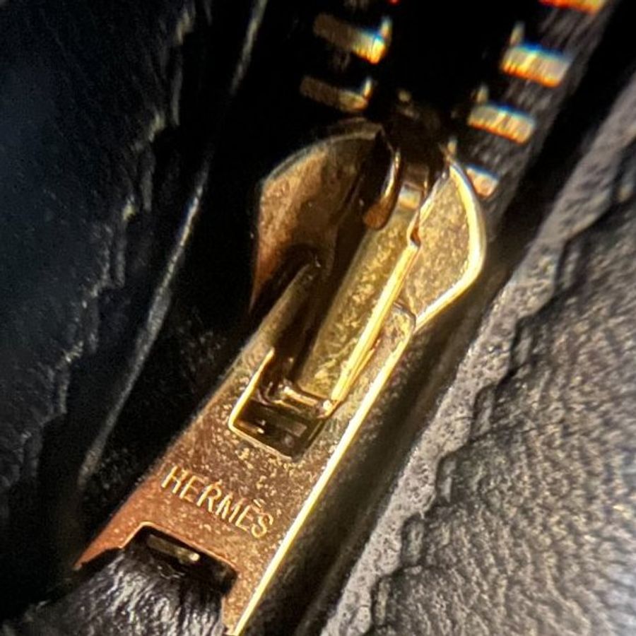 HERMÈS 愛馬仕 Constance 24 Epsom皮 康康 經典黑 黑金 玫瑰 金釦 斜背包 肩背包 手提包 側背包-49