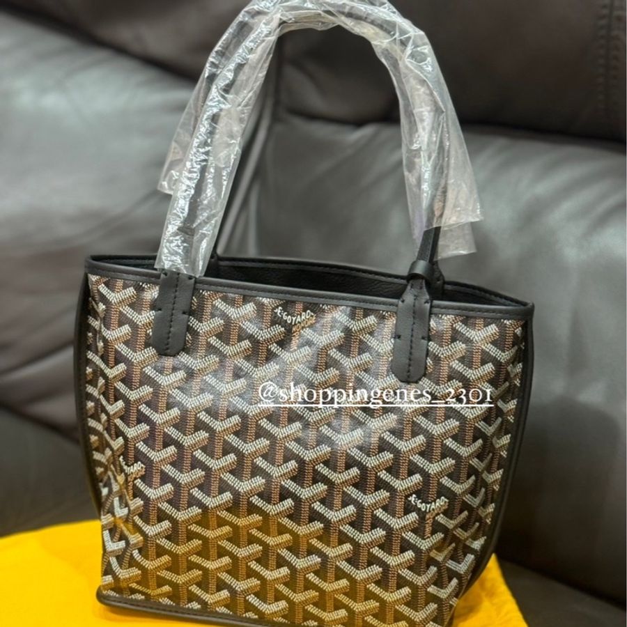 Goyard mini tote 黑色 雙面迷你托特包🧬預購 要等-6