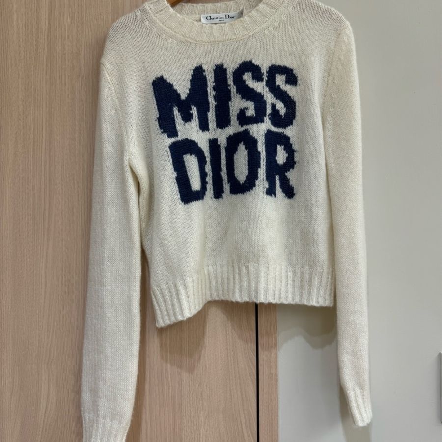 全新未使用 Dior miss Dior 迪奧 毛衣 羊毛衣-7
