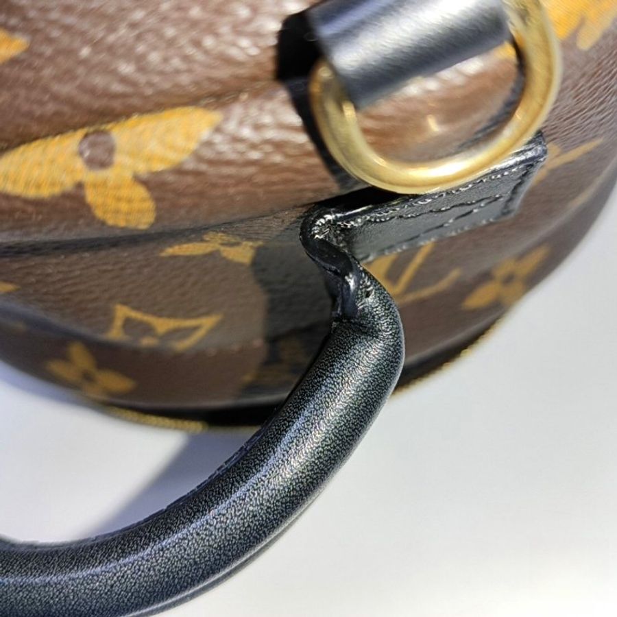 Louis Vuitton 經典老花迷你後背包，PALM SPRINGS系列，LV路易威登，雙肩包，小書包，逛街包，街頭包，二手真品，免運-6