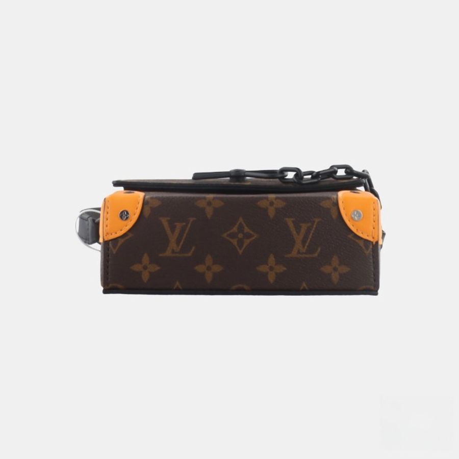 Louis Vuitton 經典老花相機包,LV路易威登,SOFT TRUNK系列,單肩包,肩背包,逛街包,街頭包,二手真品,免運-3
