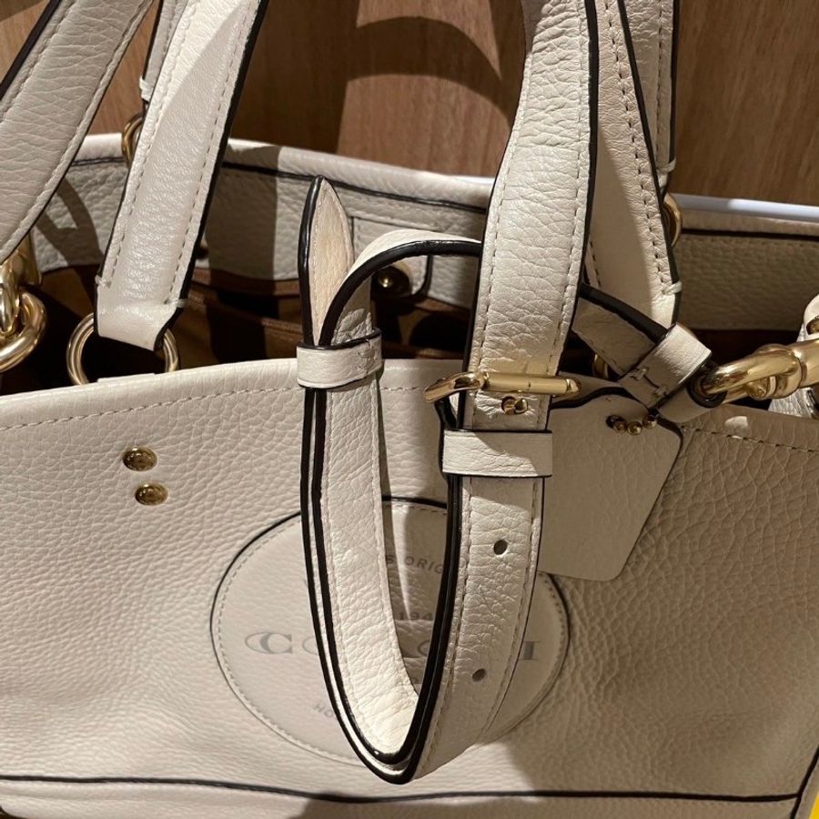 COACH pebbled leather with patch dempsey carry-6