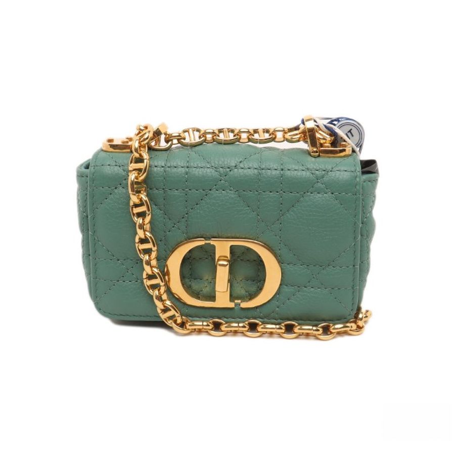 DIOR 經典藤格紋迷你小廢包,Caro系列,Christian Dior,CD,肩背包,單肩包,斜背包,二手真品,正品,免運-0
