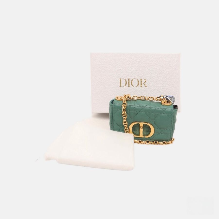 DIOR 經典藤格紋迷你小廢包,Caro系列,Christian Dior,CD,肩背包,單肩包,斜背包,二手真品,正品,免運-4