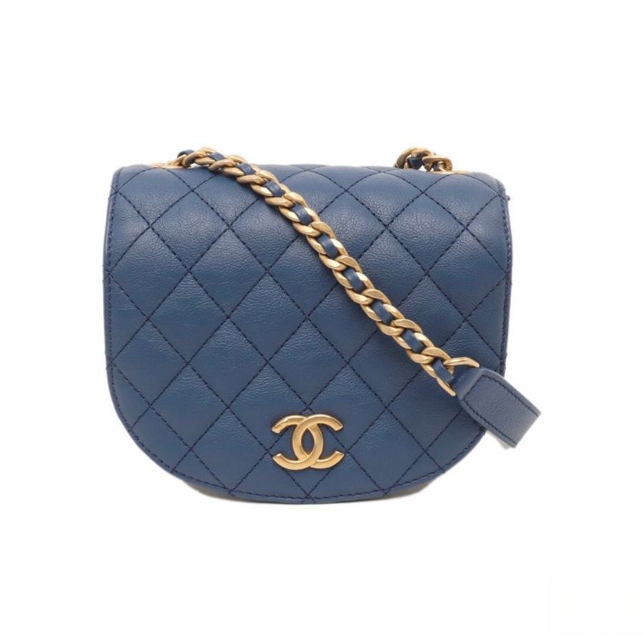 CHANEL 經典菱格紋復古側背包，肩背包，單肩包，斜背包，二手真品，正品，免運-0