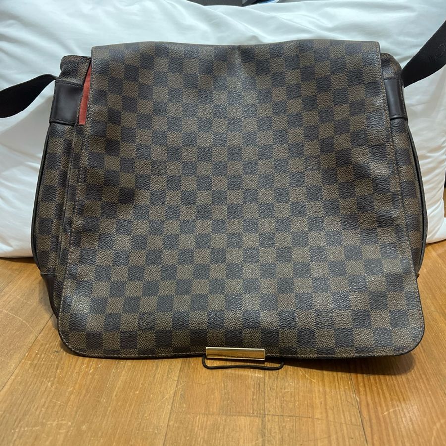 Louis Vuitton LV 老花郵差包  公事包 電腦包-5