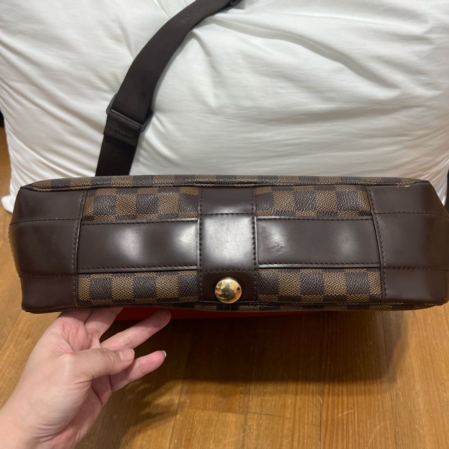 Louis Vuitton LV 老花郵差包  公事包 電腦包-7