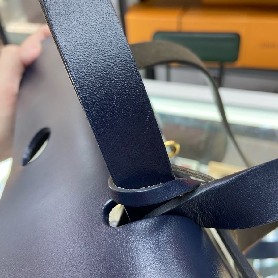 HERMES HERBAG 31 灰藍色 豬鼻 U Stamp 手提 單肩包-12