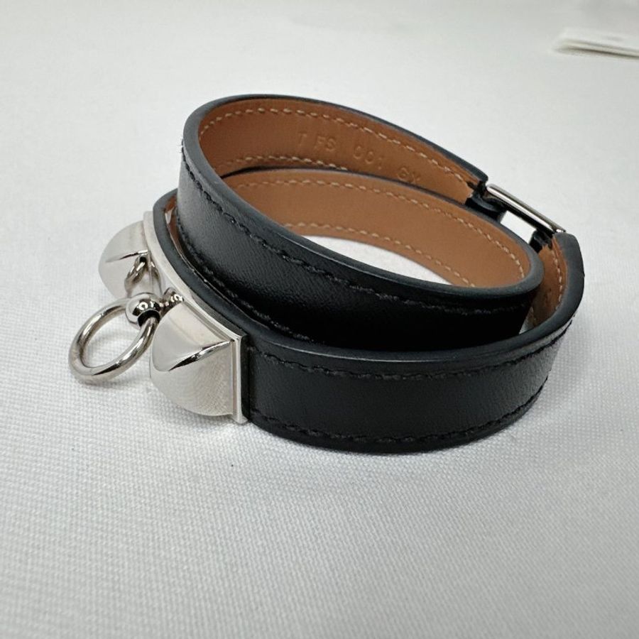 HERMES Rivale圈皮革手環-2