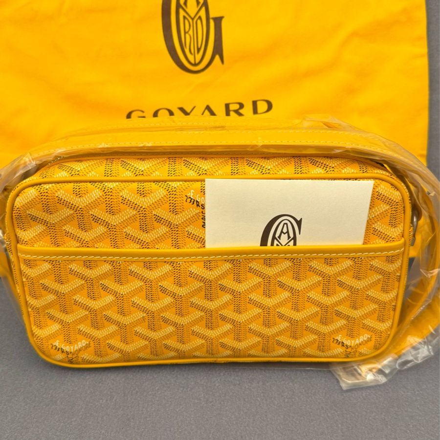 GOYARD 戈雅 狗牙 CAPVERT相機包 最難買到的黃色-0