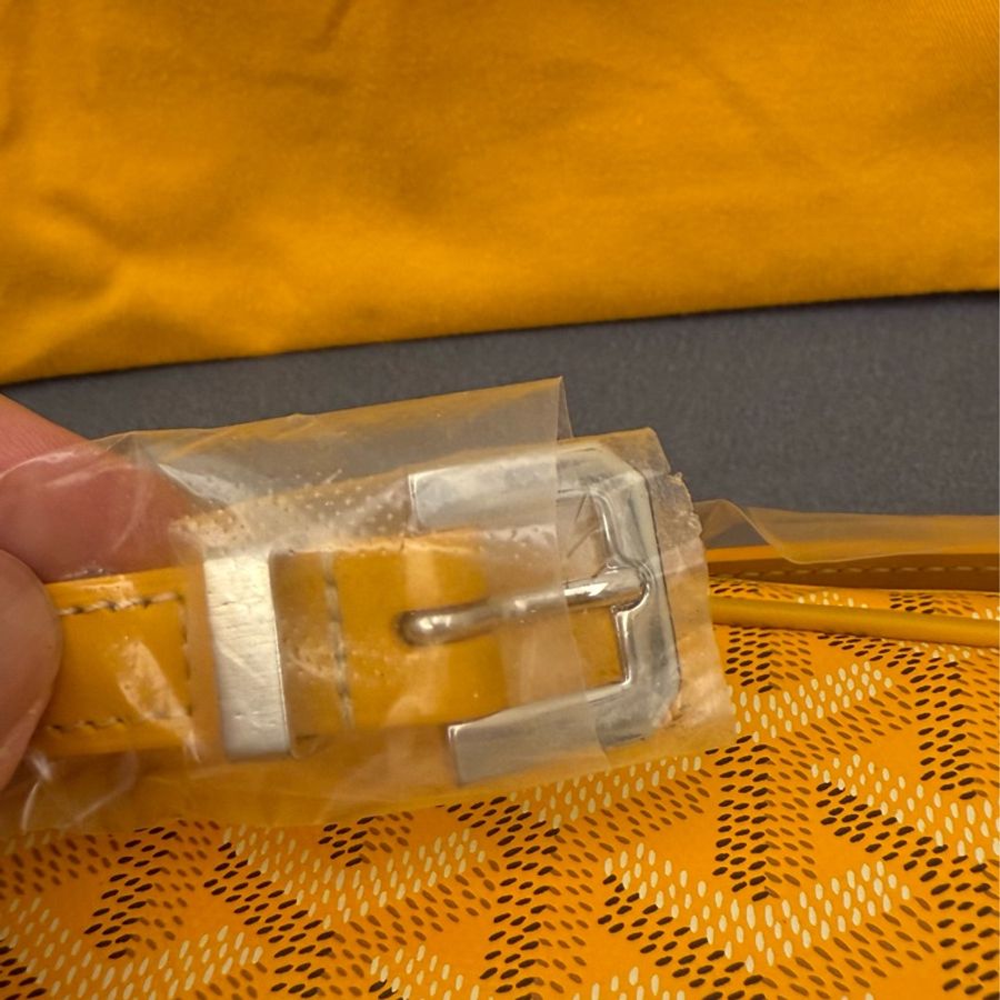 GOYARD 戈雅 狗牙 CAPVERT相機包 最難買到的黃色-3