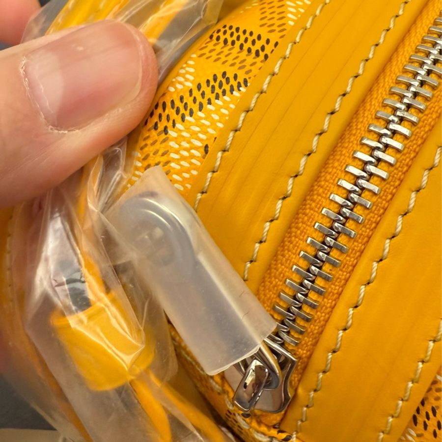 GOYARD 戈雅 狗牙 CAPVERT相機包 最難買到的黃色-4