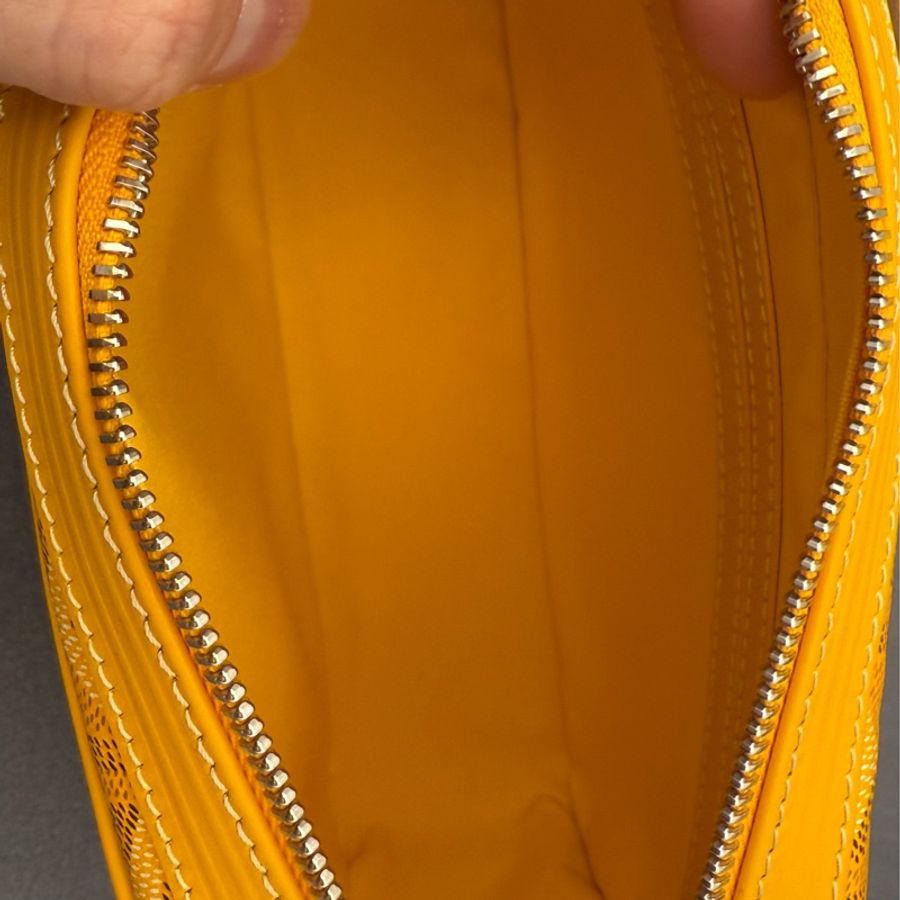 GOYARD 戈雅 狗牙 CAPVERT相機包 最難買到的黃色-5