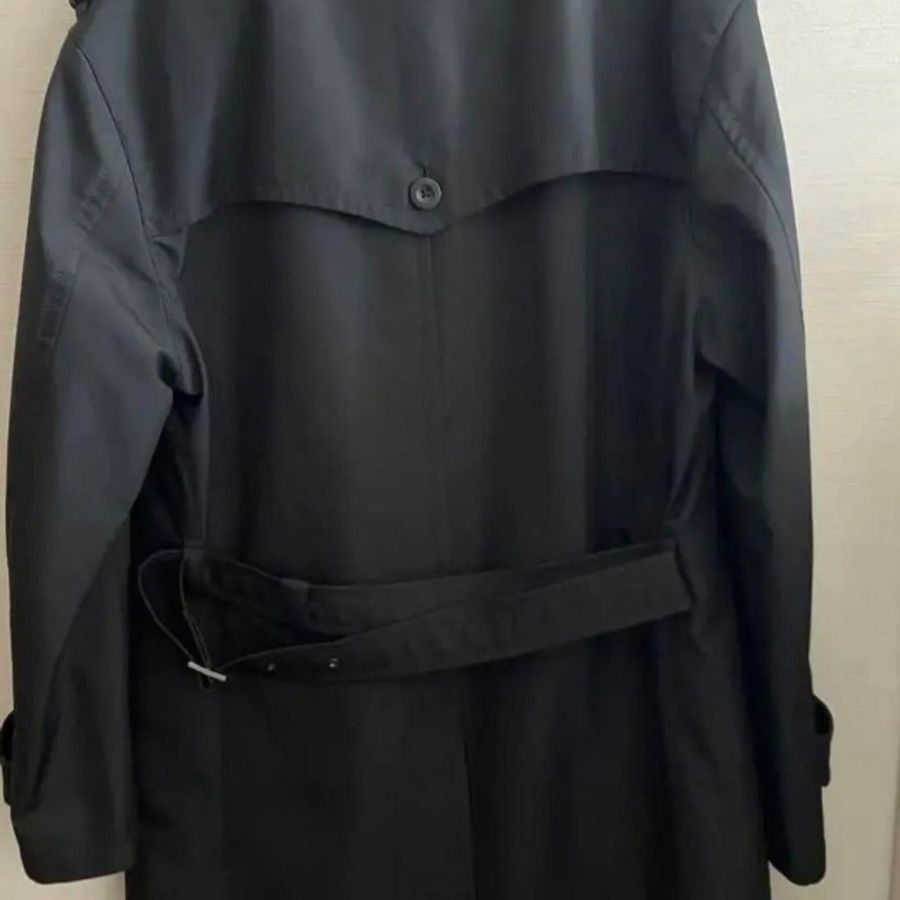 近新品/M碼/Burberry 男神風衣-5
