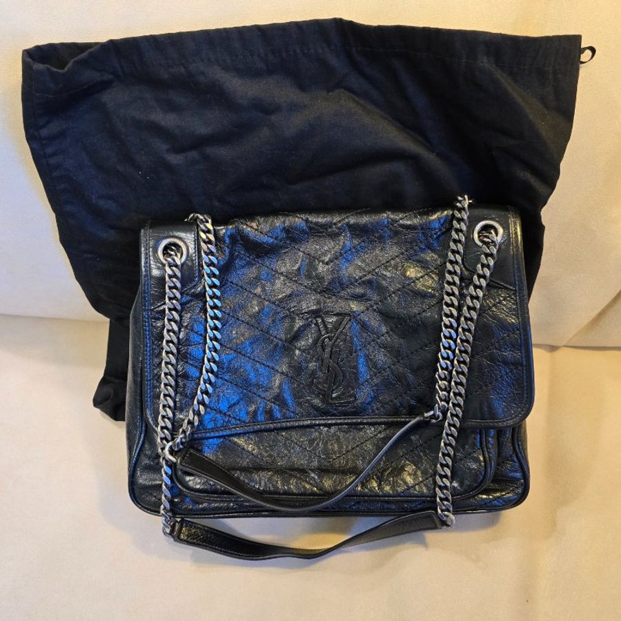 Saint Laurent YSL NIKI 黑色 大款-5