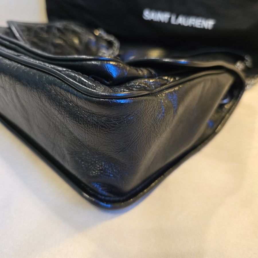 Saint Laurent YSL NIKI 黑色 大款-11